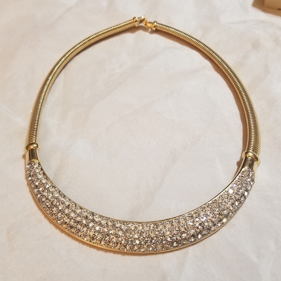 Givenchy Jewelry - GIVENCHY Paris New York signed Vintage Crystal Necklace